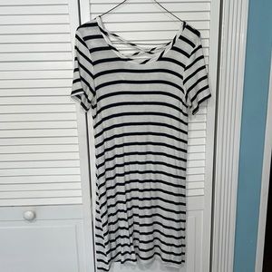 Black and white dress